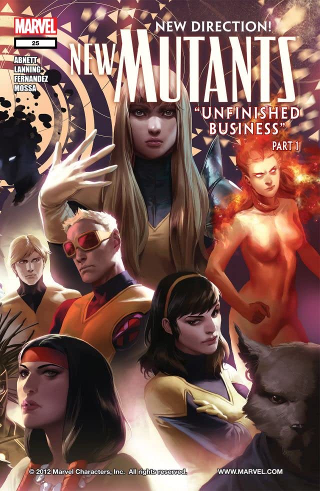 New Mutants (2009) #25 cover
