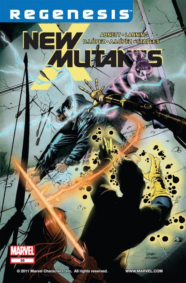 New Mutants (2009) #35 cover
