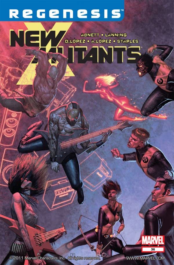 New Mutants (2009) #36 cover
