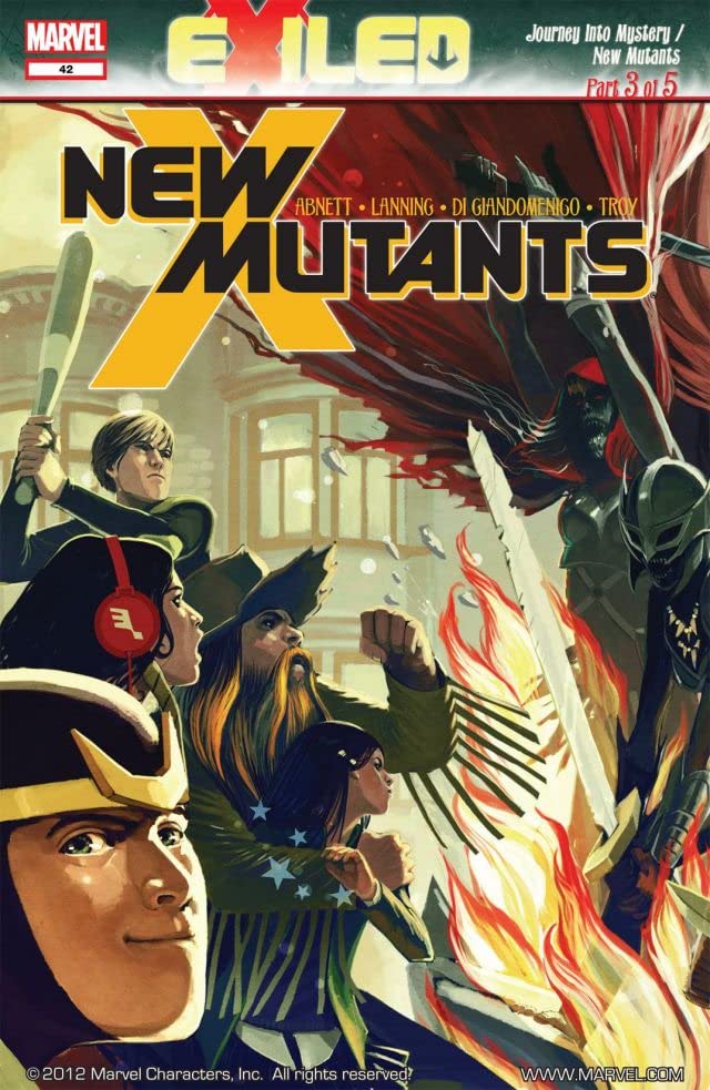 New Mutants (2009) #42 cover