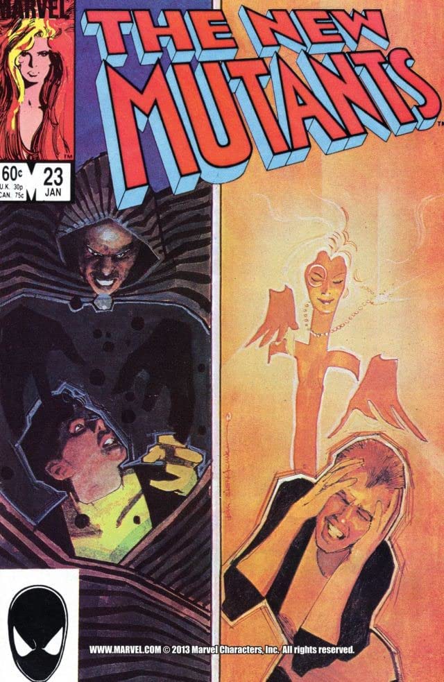 Cover of The New Mutants #23