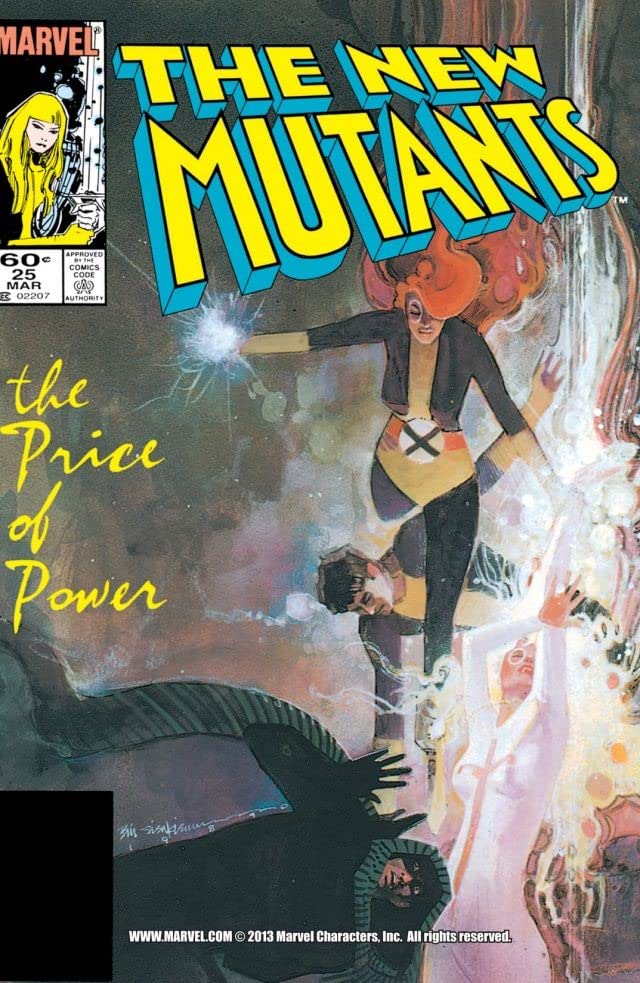 The New Mutants #25 cover