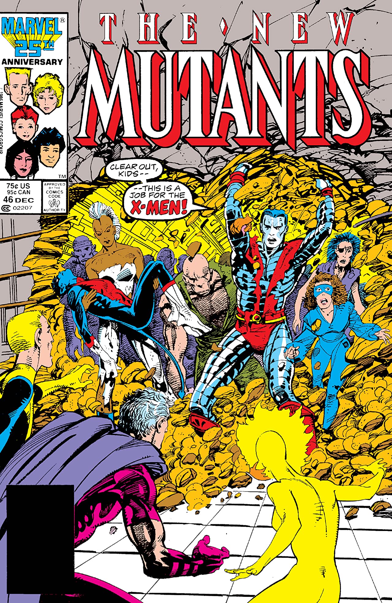 Cover of The New Mutants #46