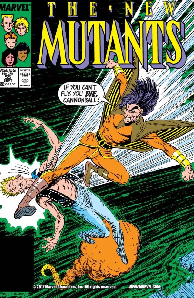 Cover of The New Mutants #55