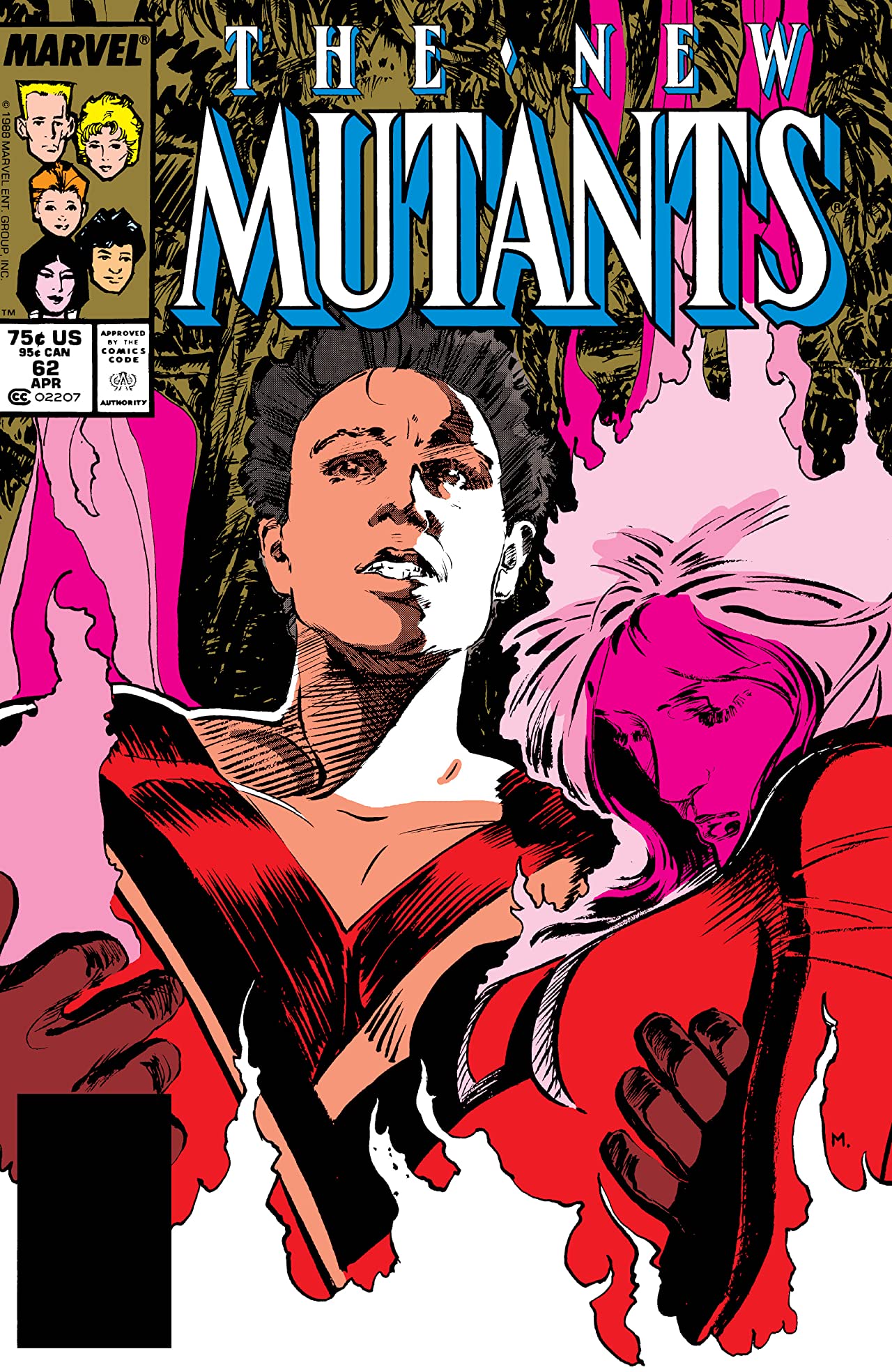 Cover of The New Mutants #62