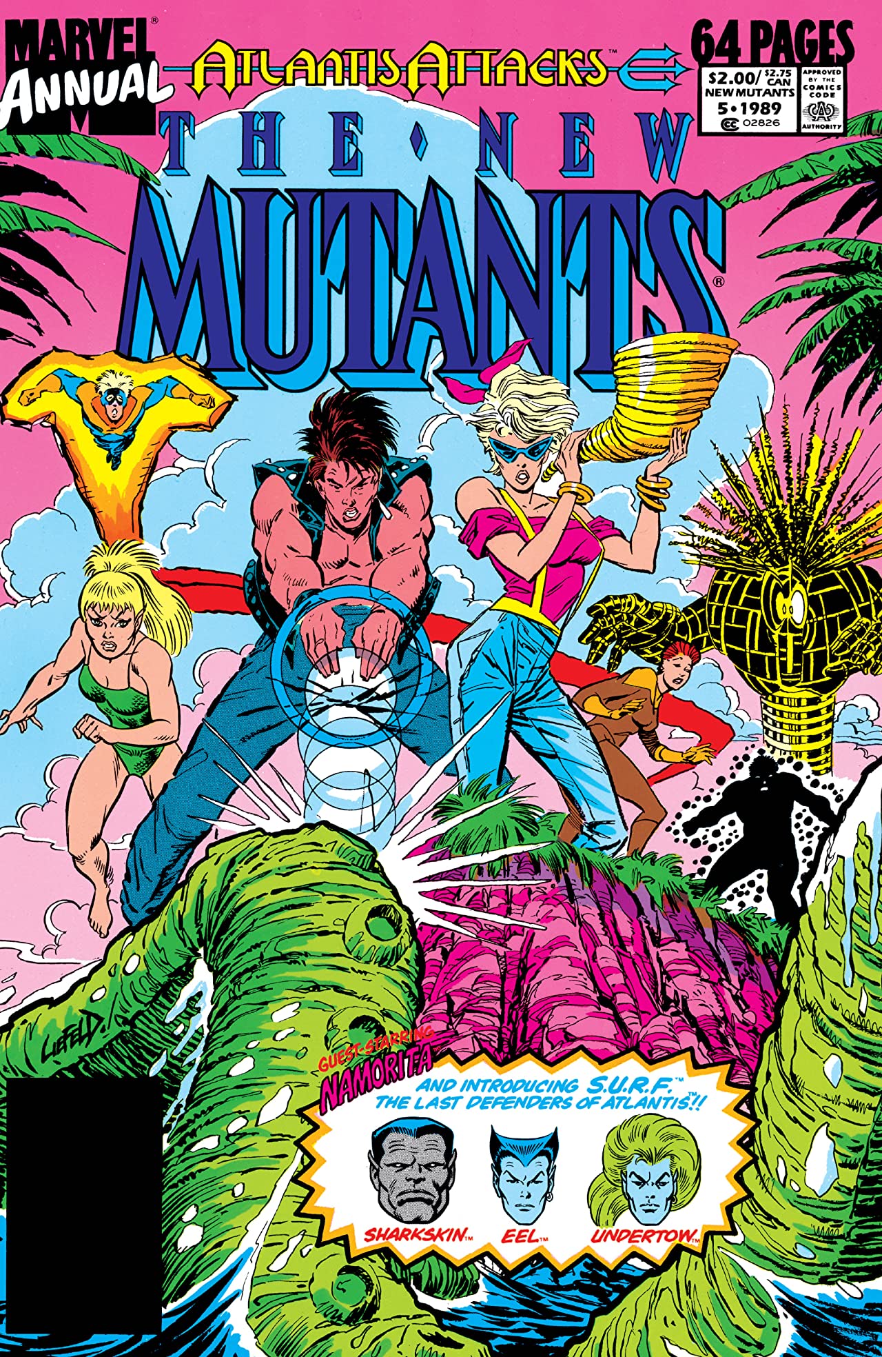 Cover of New Mutants Annual