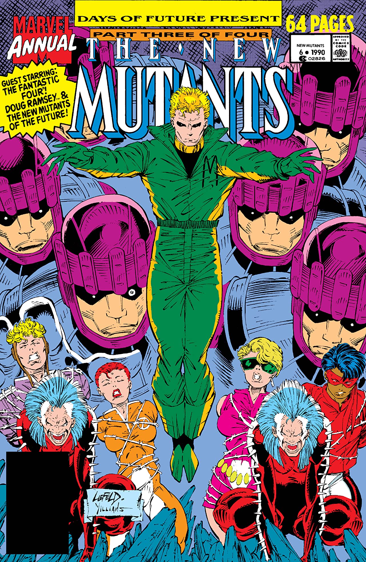 Cover of New Mutants Annual