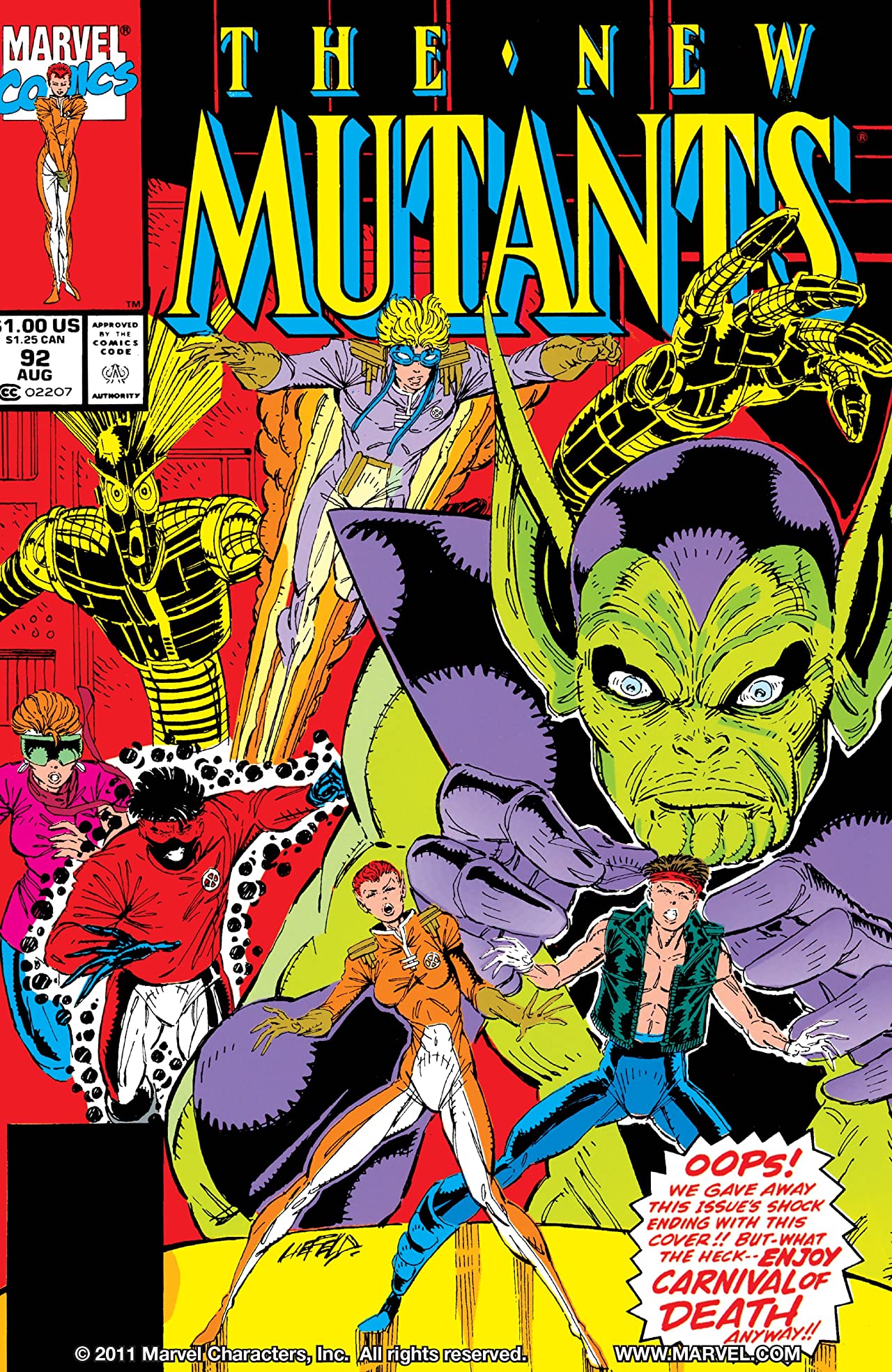 The New Mutants (1983) #92