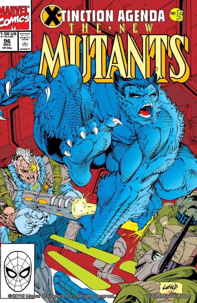 Cover of The New Mutants #96