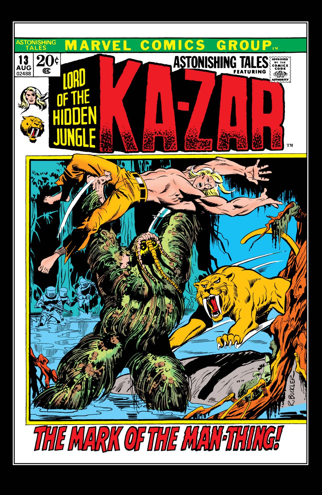 Astonishing Tales (1970) #13 cover