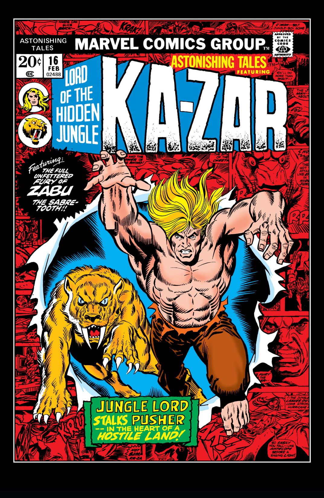 Astonishing Tales (1970) #16