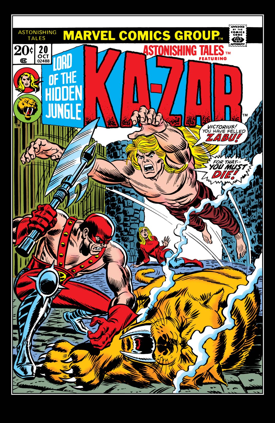 Astonishing Tales (1970) #20