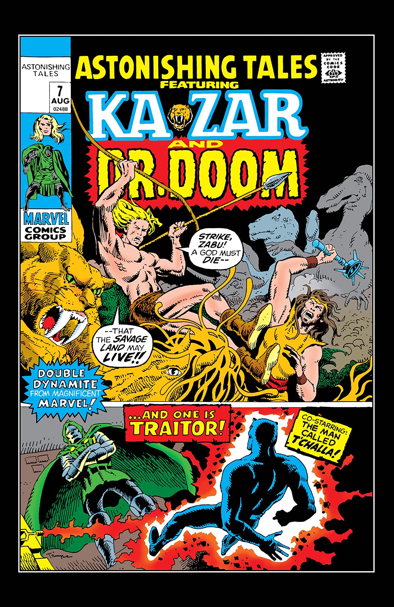 Astonishing Tales (1970) #7 cover