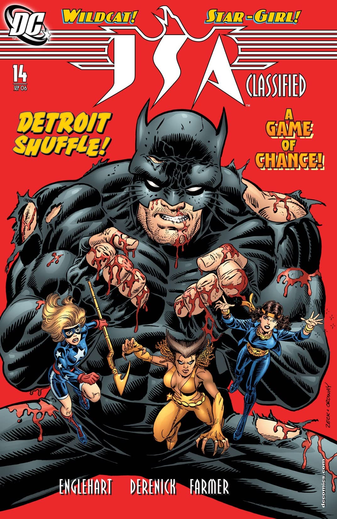 JSA: Classified (2005) #14 cover