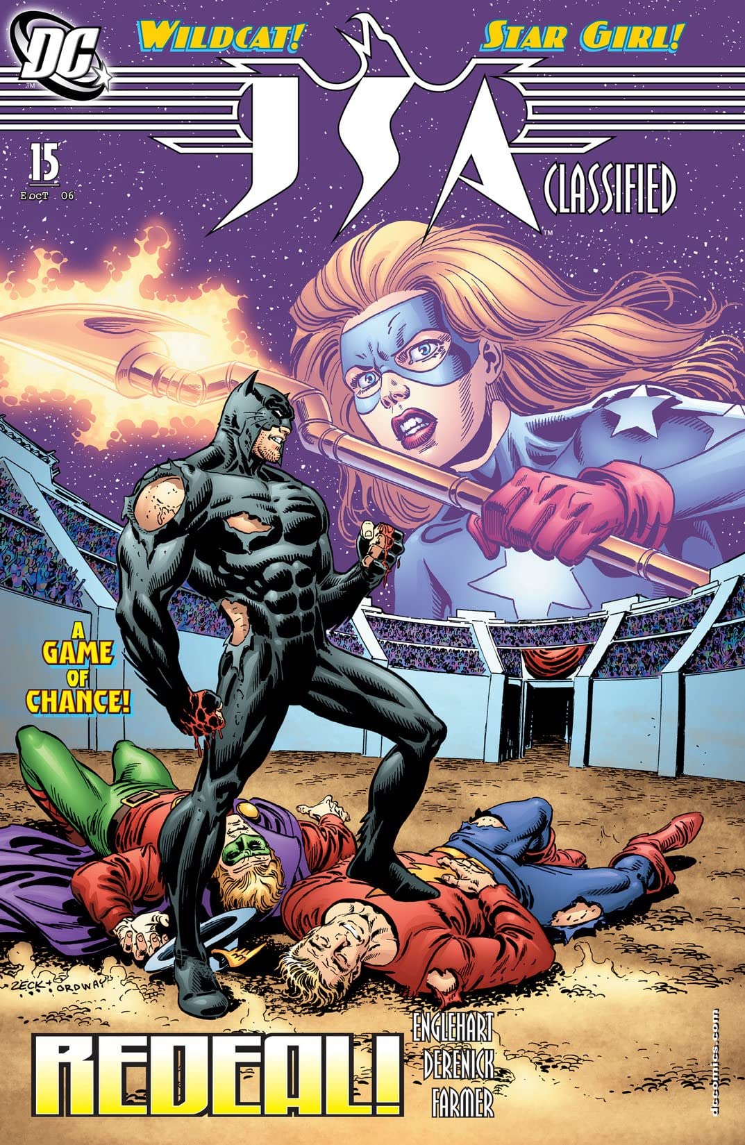 JSA: Classified (2005) #15 cover