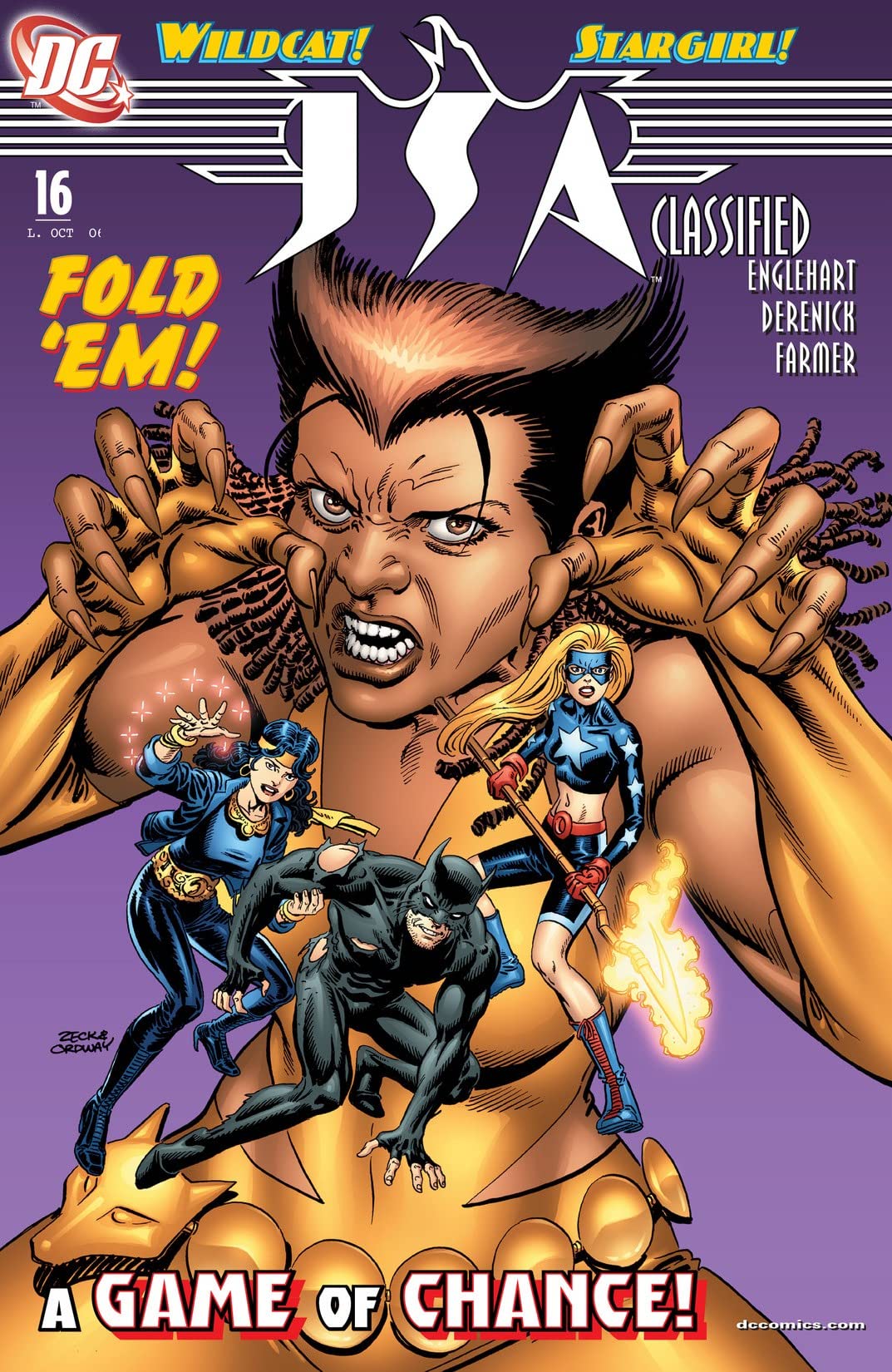 JSA: Classified (2005) #16 cover