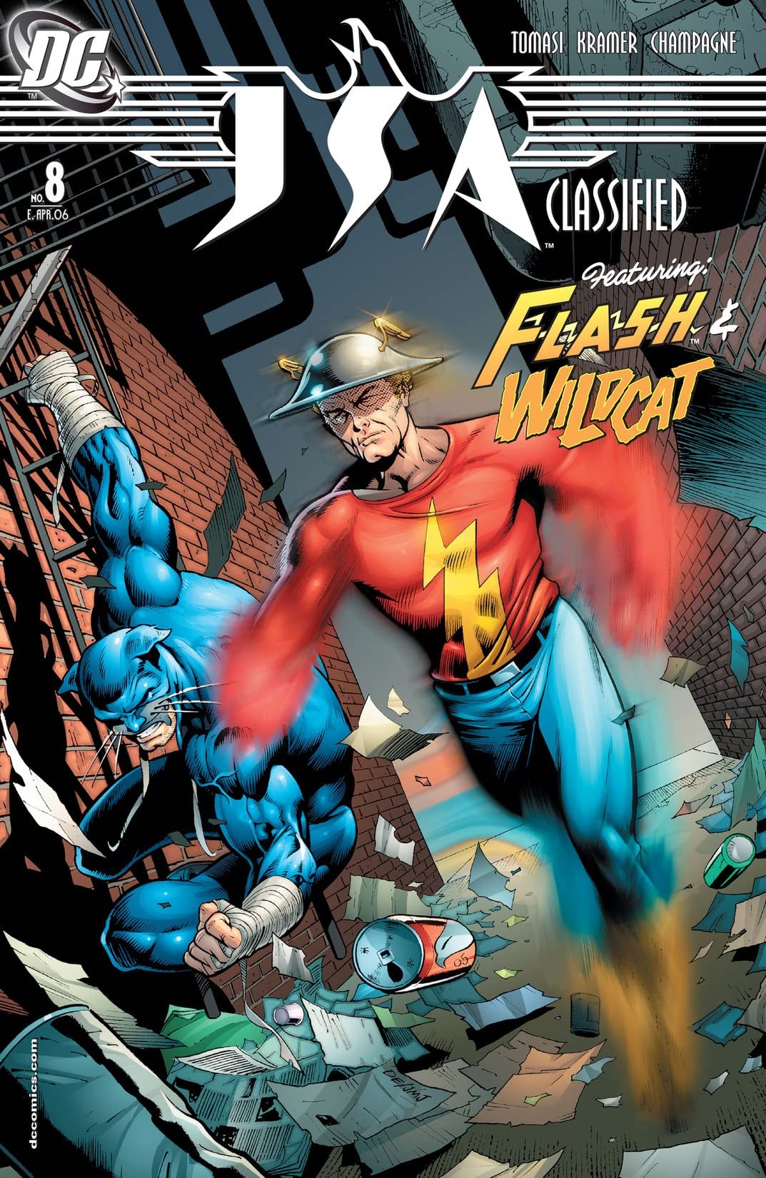 JSA: Classified (2005) #8 cover