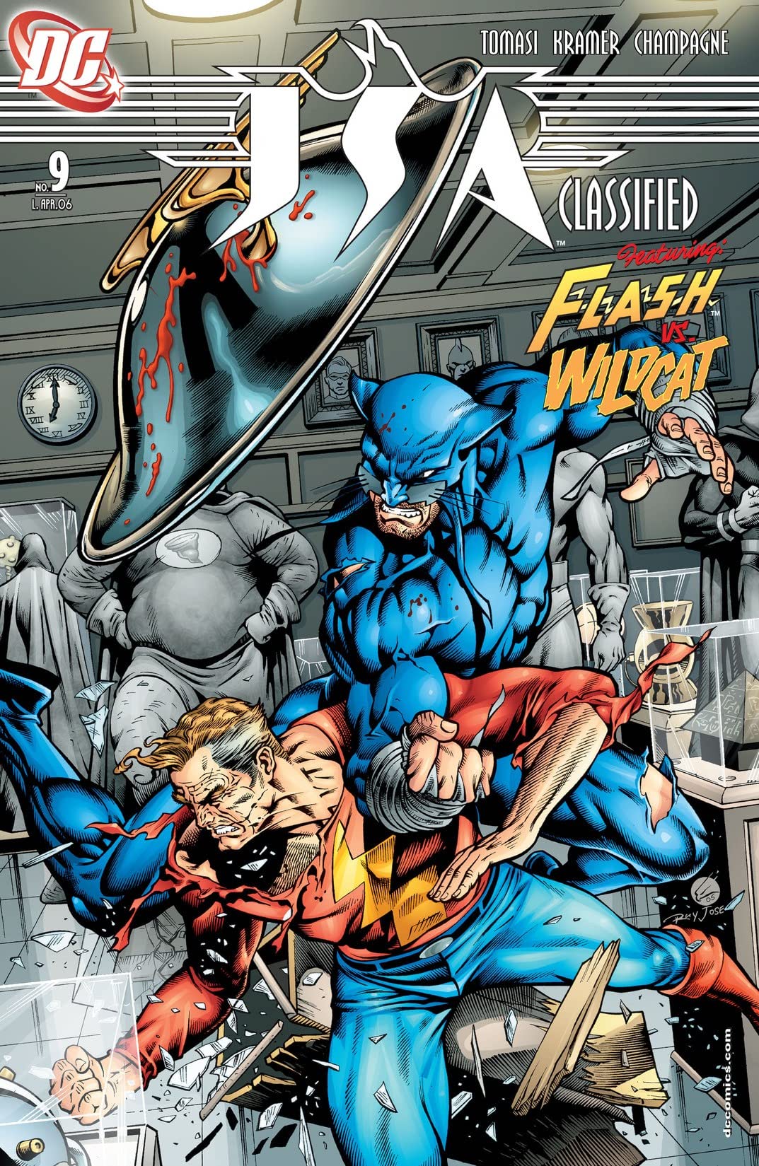 JSA: Classified (2005) #9 cover