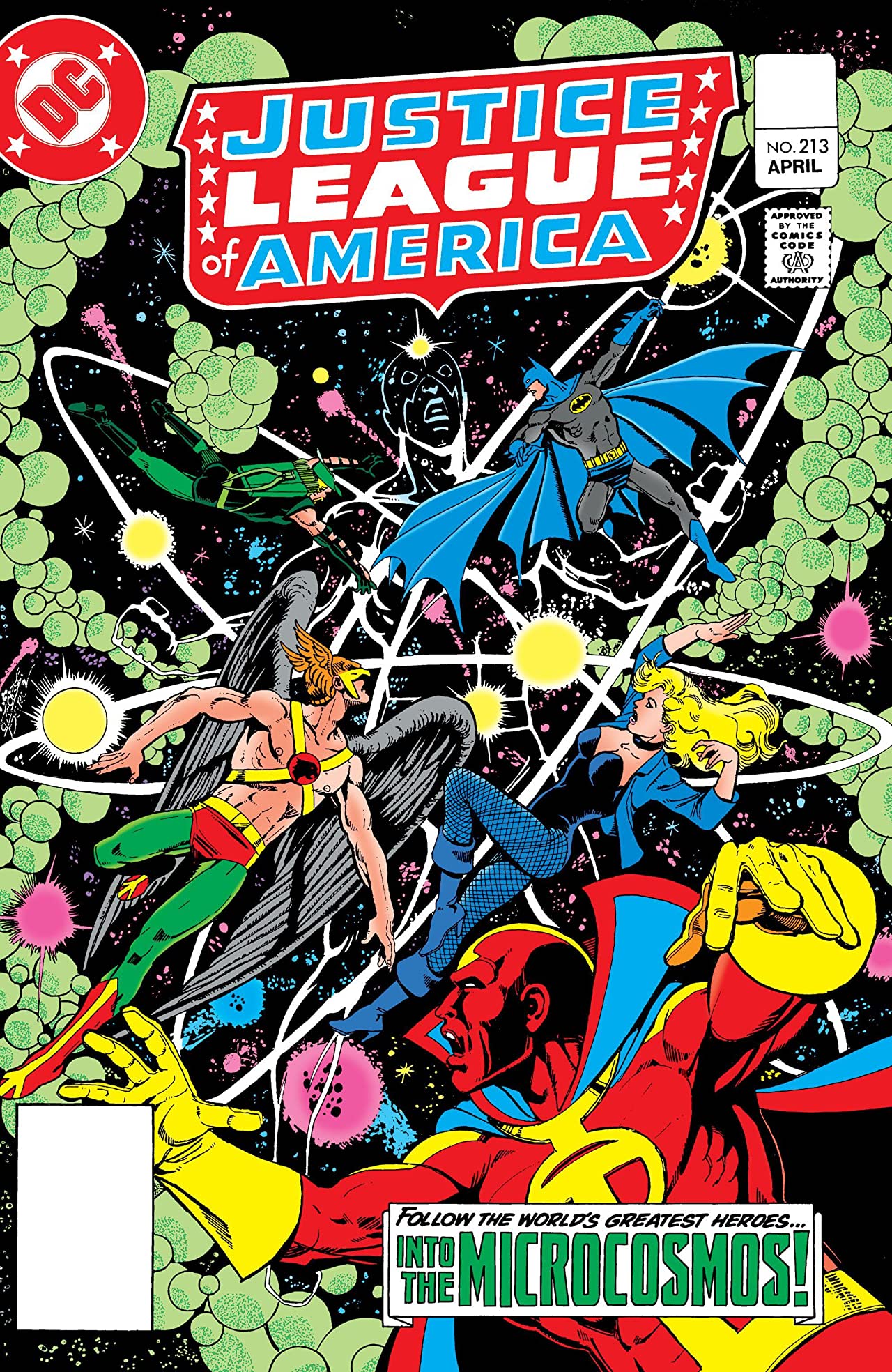 Justice League of America #213 cover
