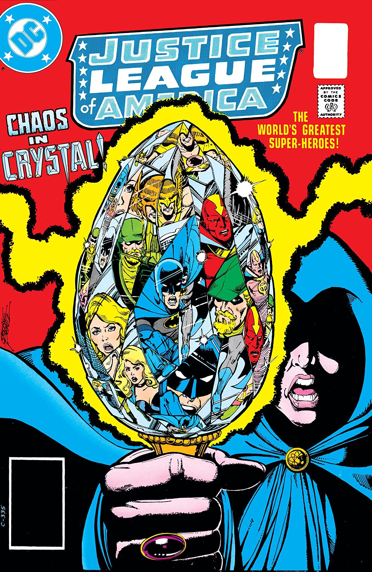 Justice League of America #214 cover