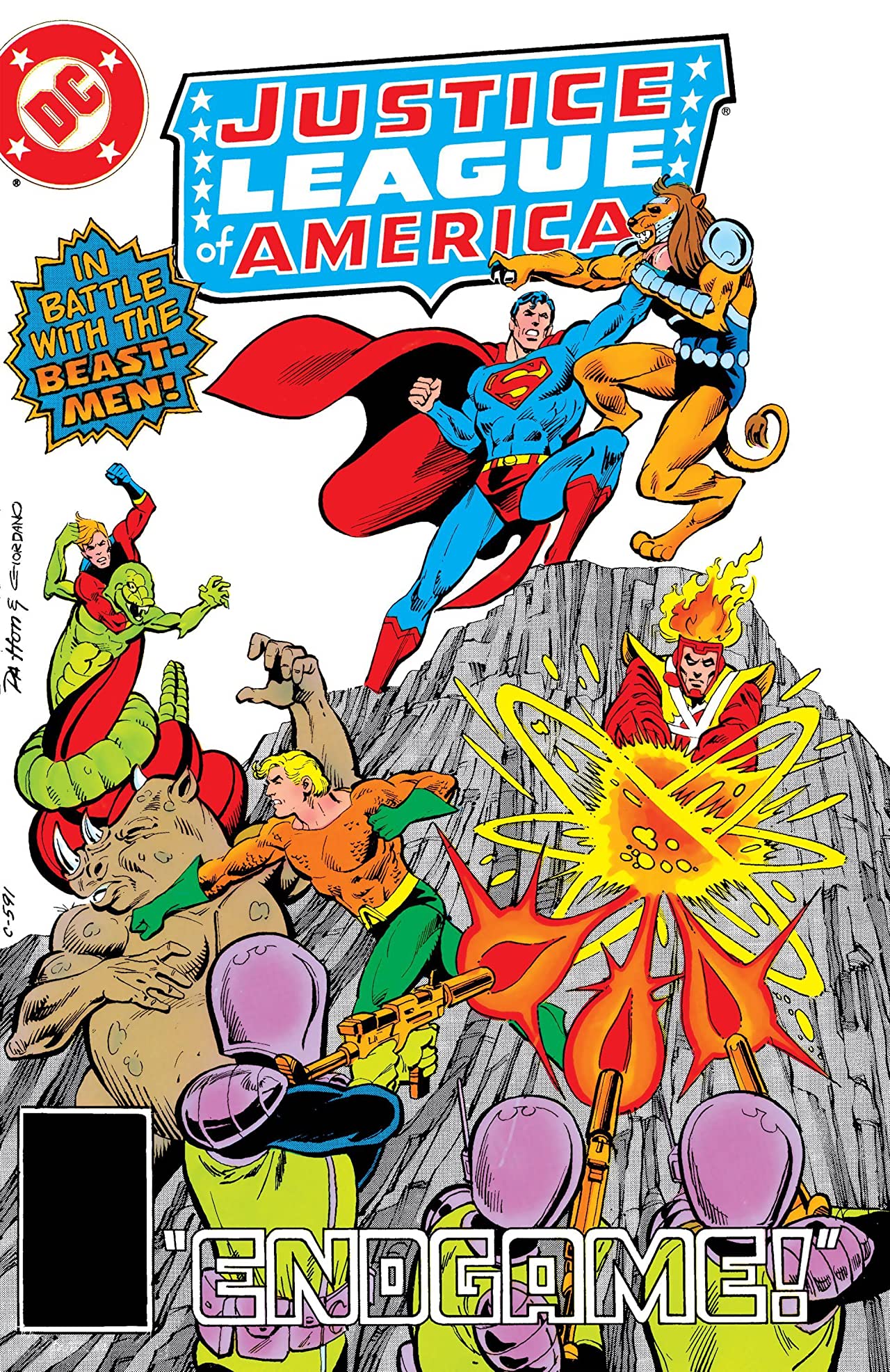 Justice League of America #223 cover