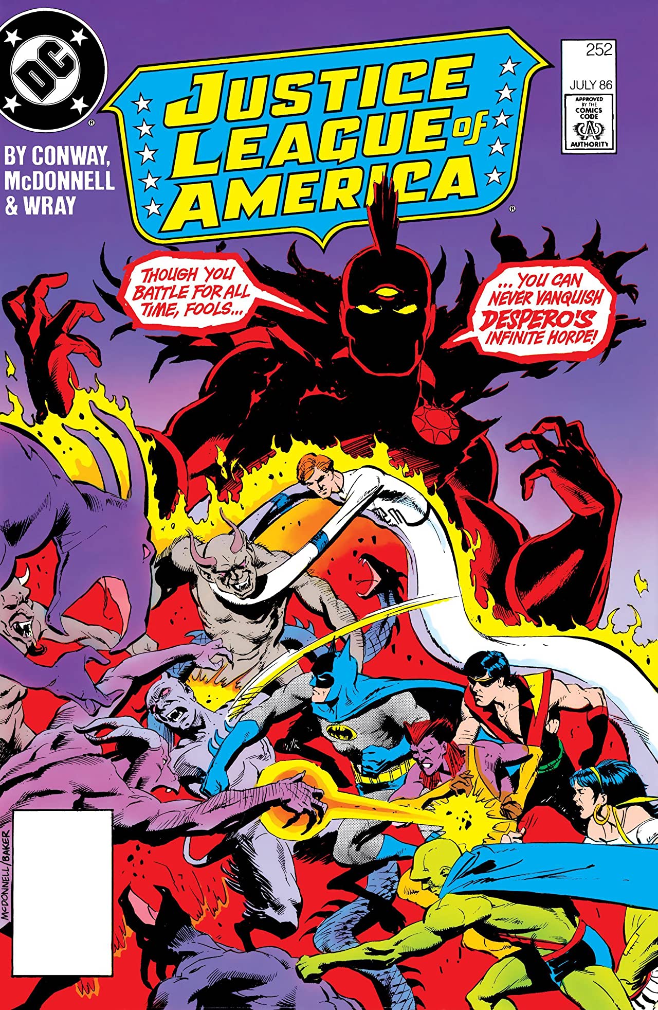 Justice League of America (1960) #252