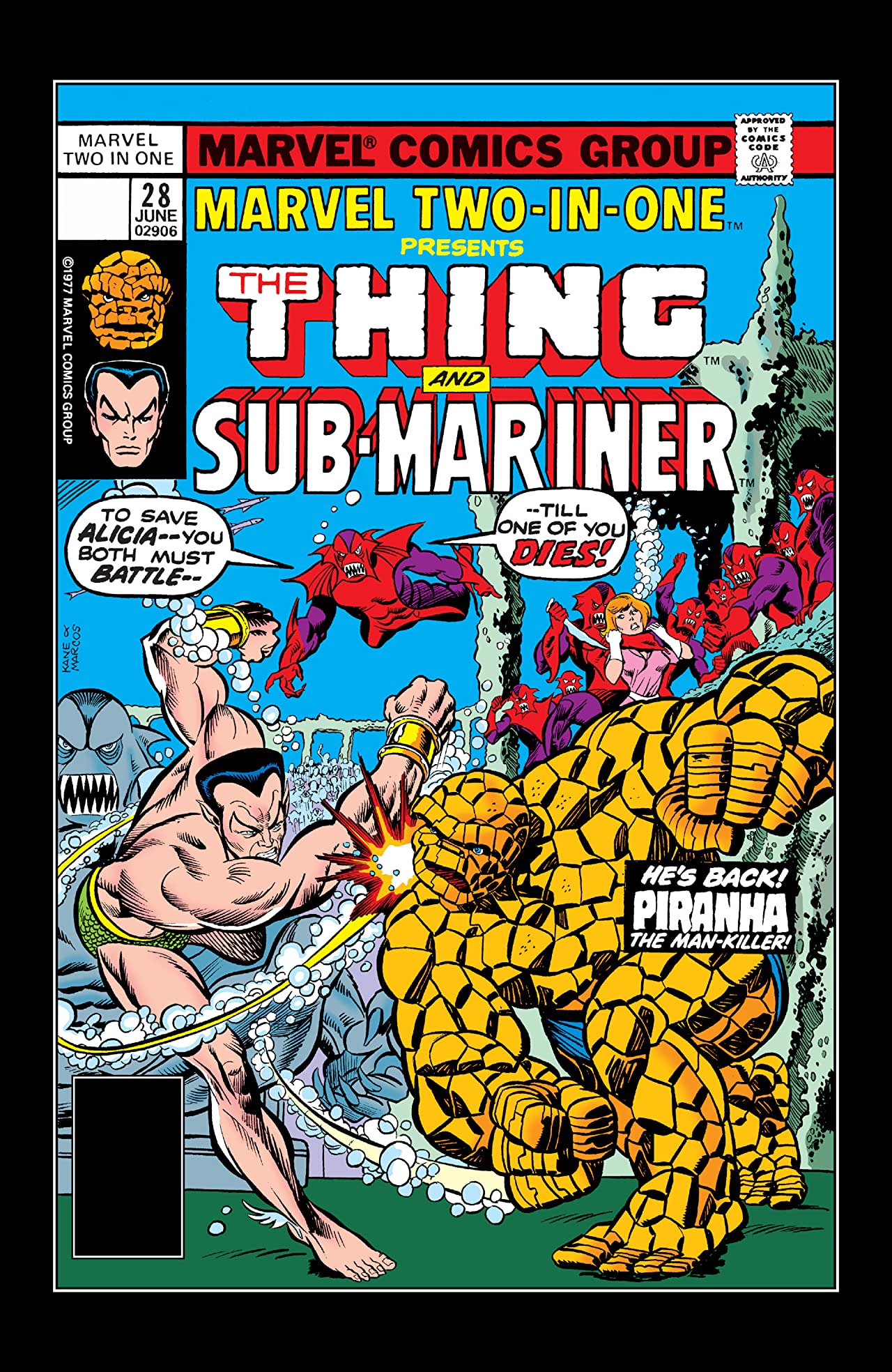 Cover of Marvel Two-In-One