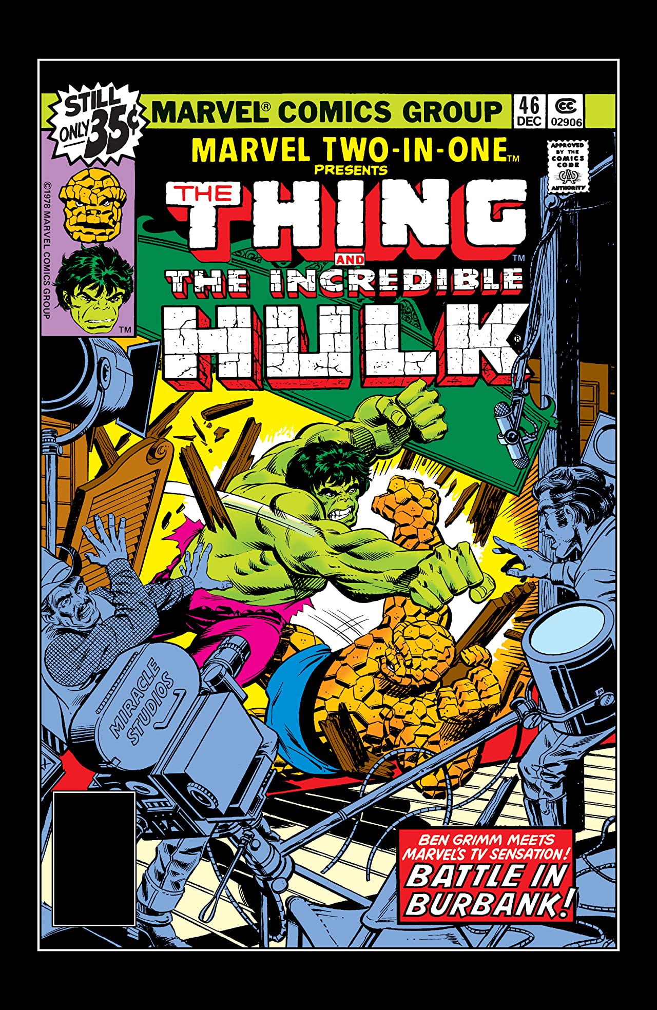 Cover of Marvel Two-in-One #46