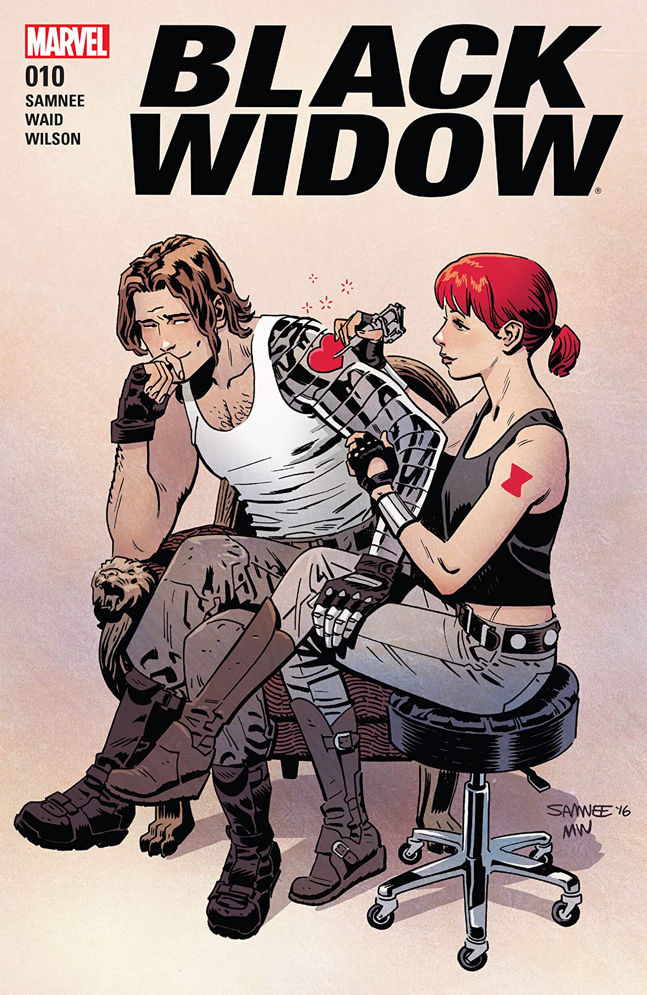 Black Widow (2016) #10 cover