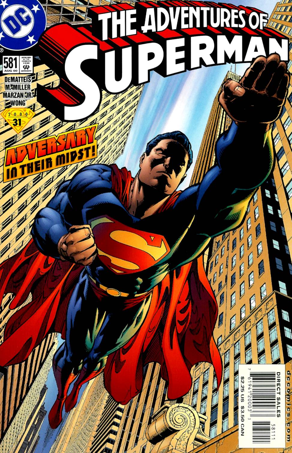 Adventures of Superman (1987) #581