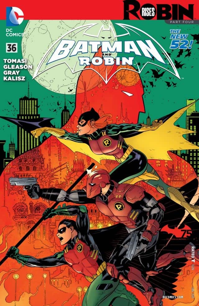Batman and Robin (2011) #36 cover