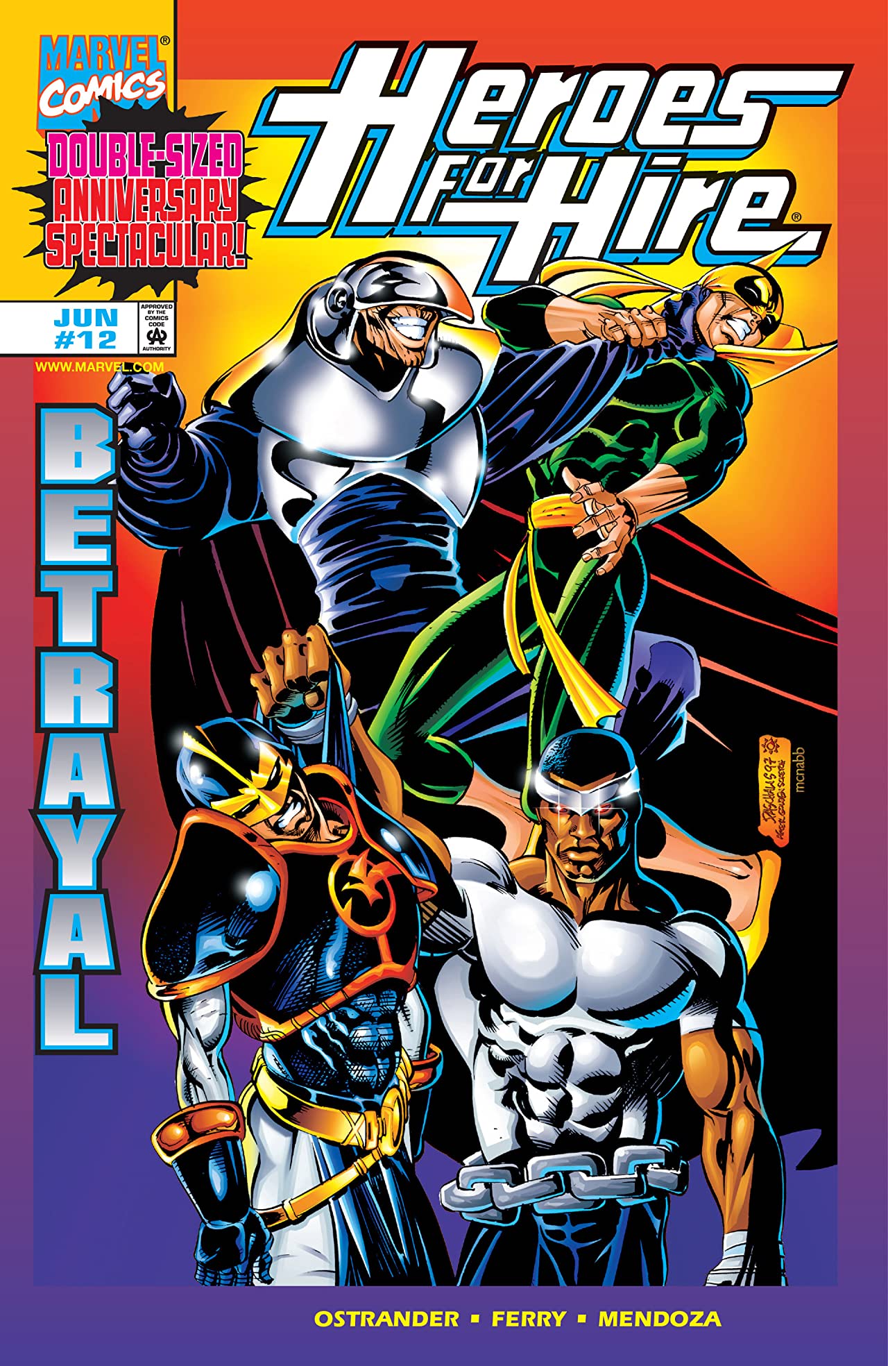 Heroes for Hire #12 cover