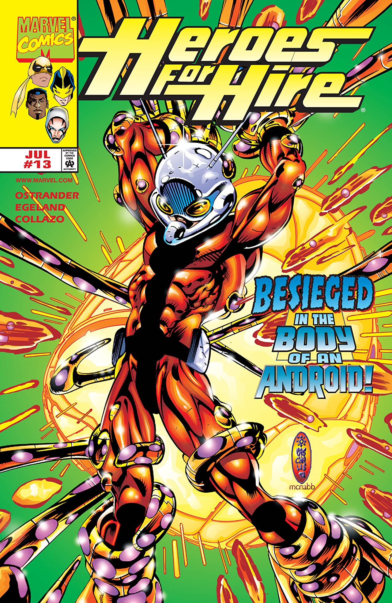 Heroes for Hire #13 cover