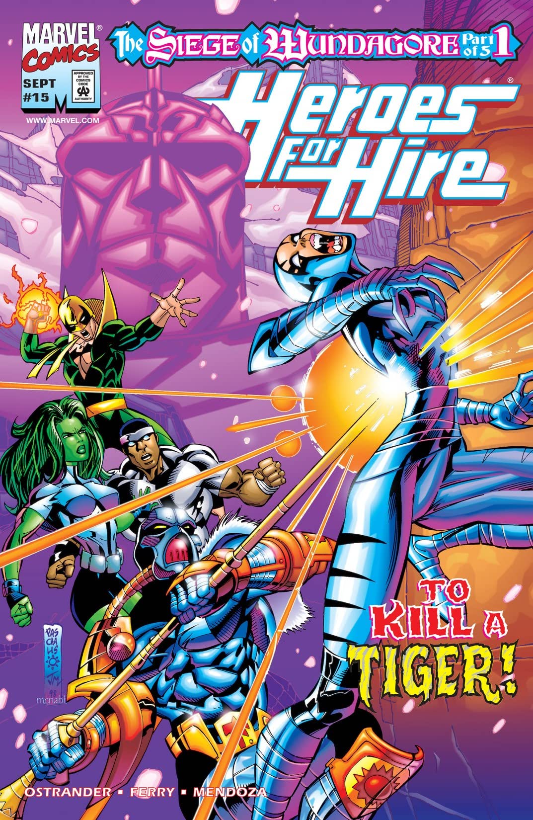 Heroes for Hire #15 cover