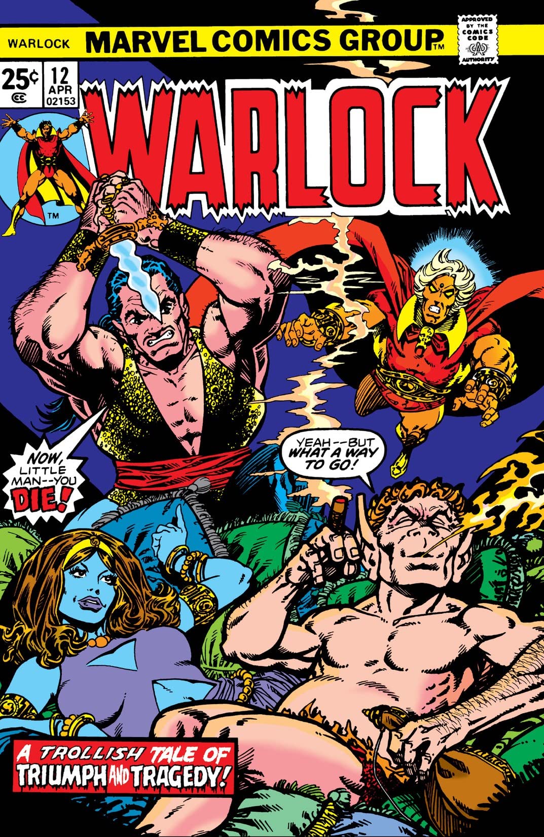Cover of Warlock #12