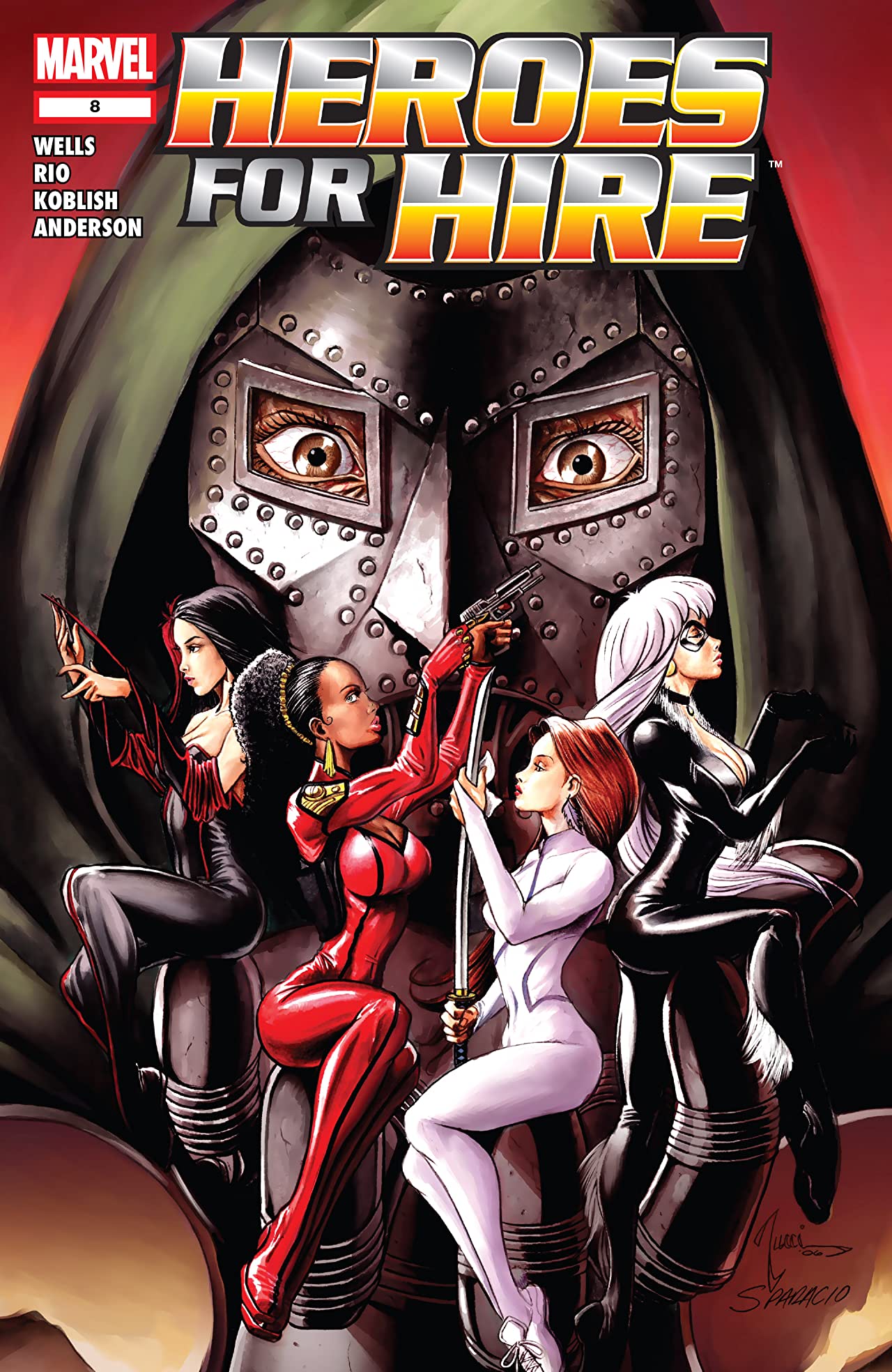 Heroes for Hire (2006) #8 cover