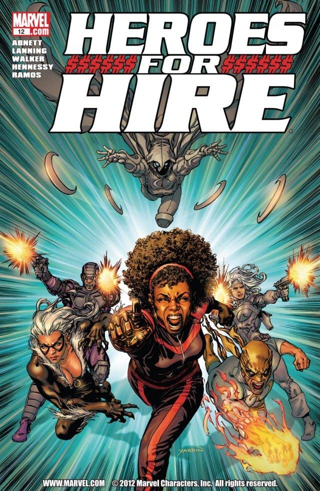 Heroes for Hire (2011) #12 cover