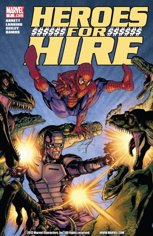 Heroes for Hire (2011) #7 cover