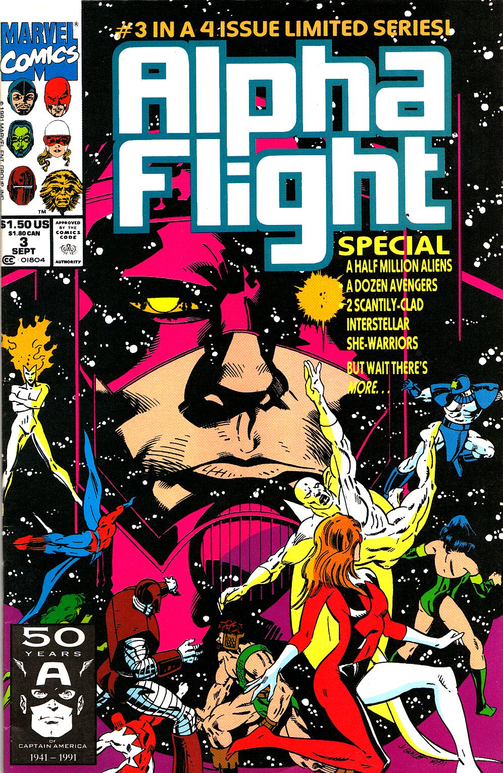 Alpha Flight Special (1991) #3