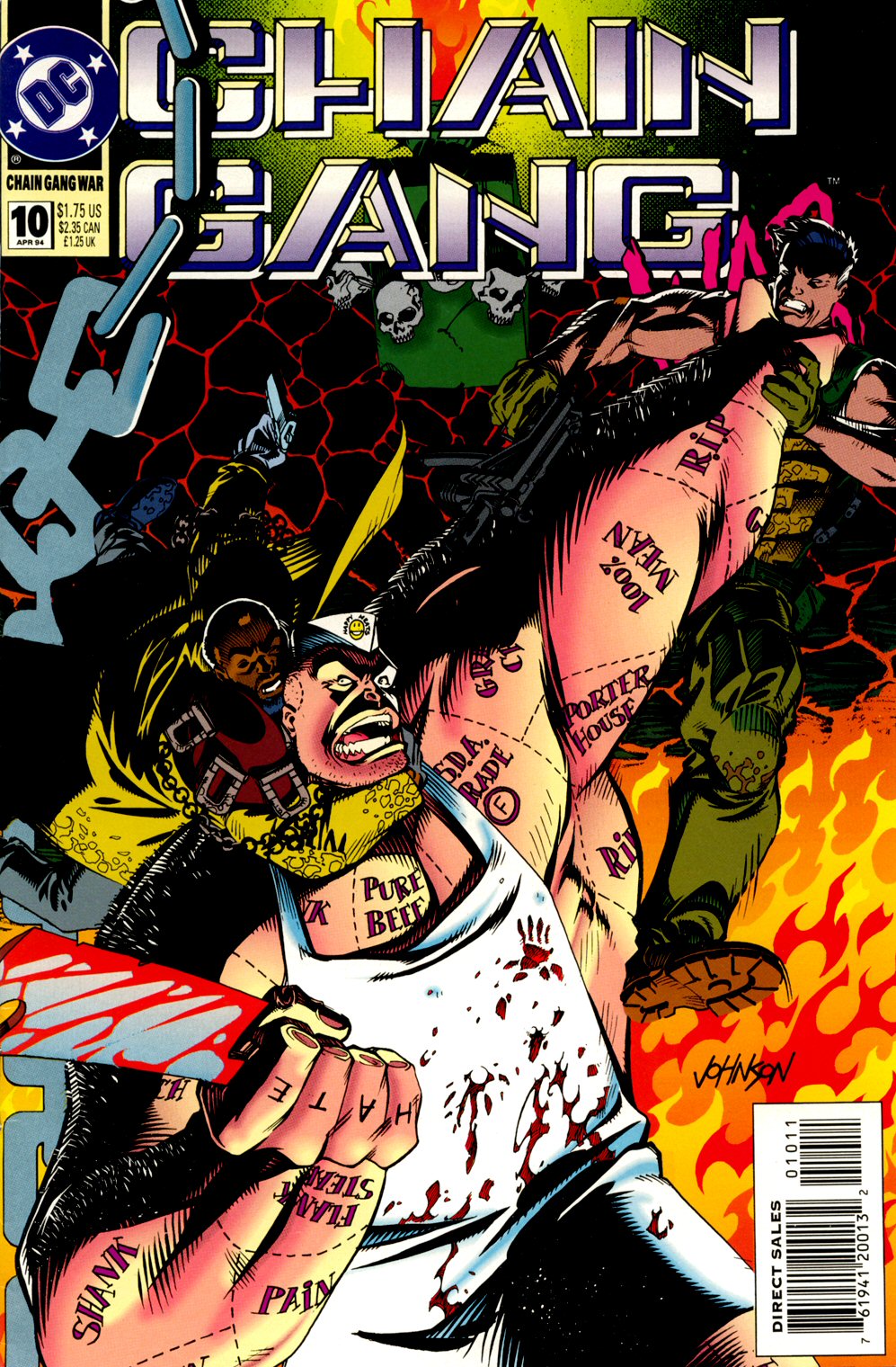 Chain Gang War (1993) #10 cover