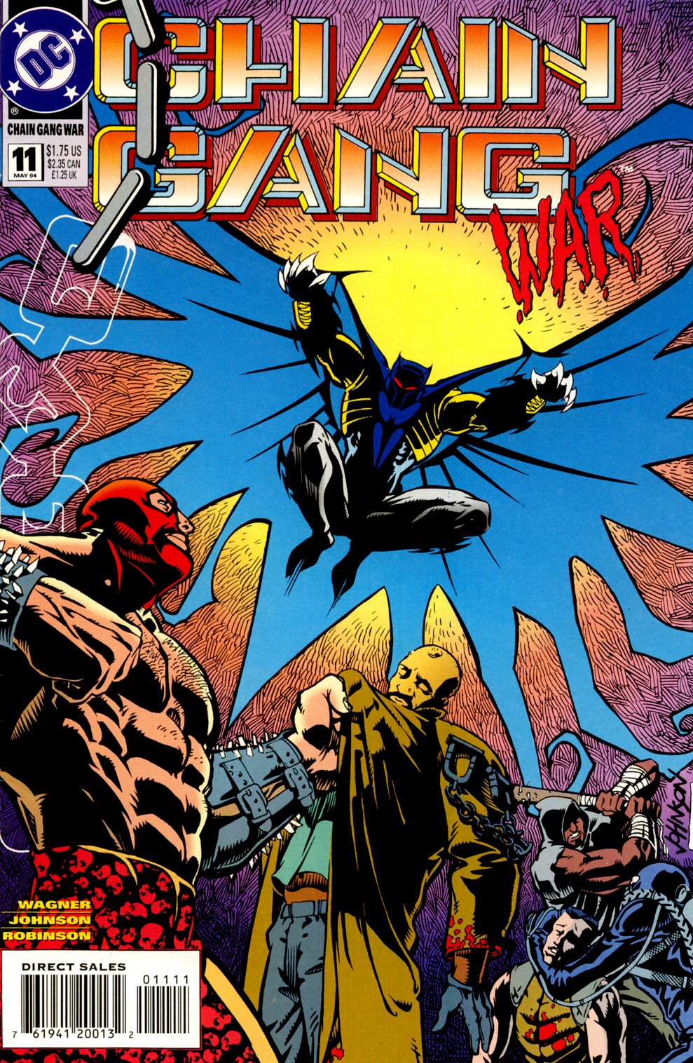Chain Gang War (1993) #11 cover