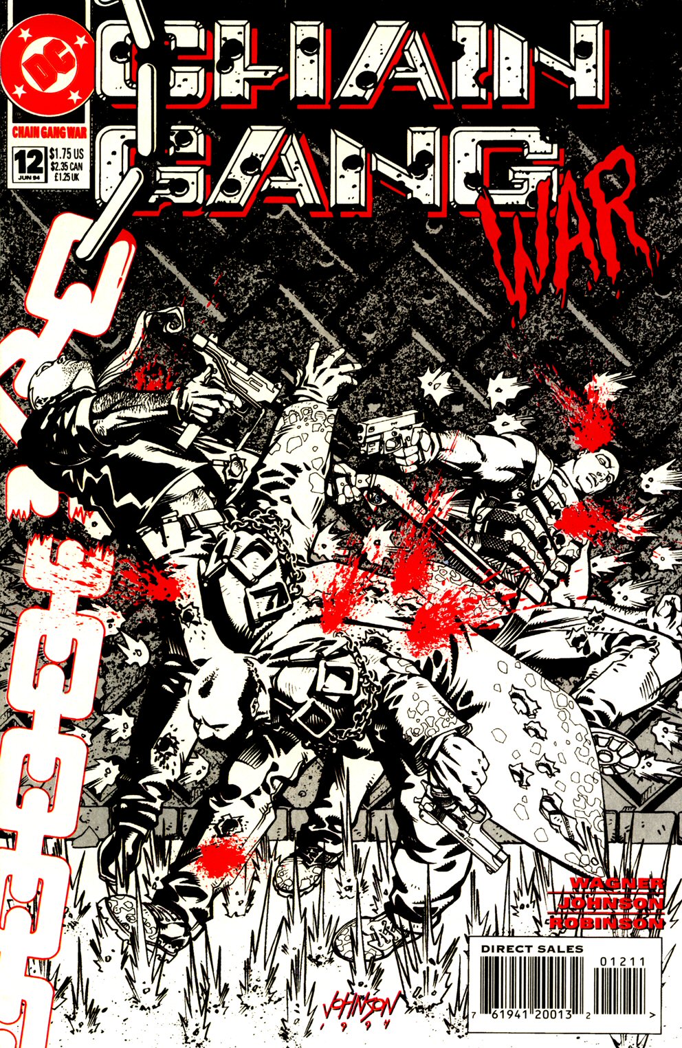 Chain Gang War (1993) #12 cover
