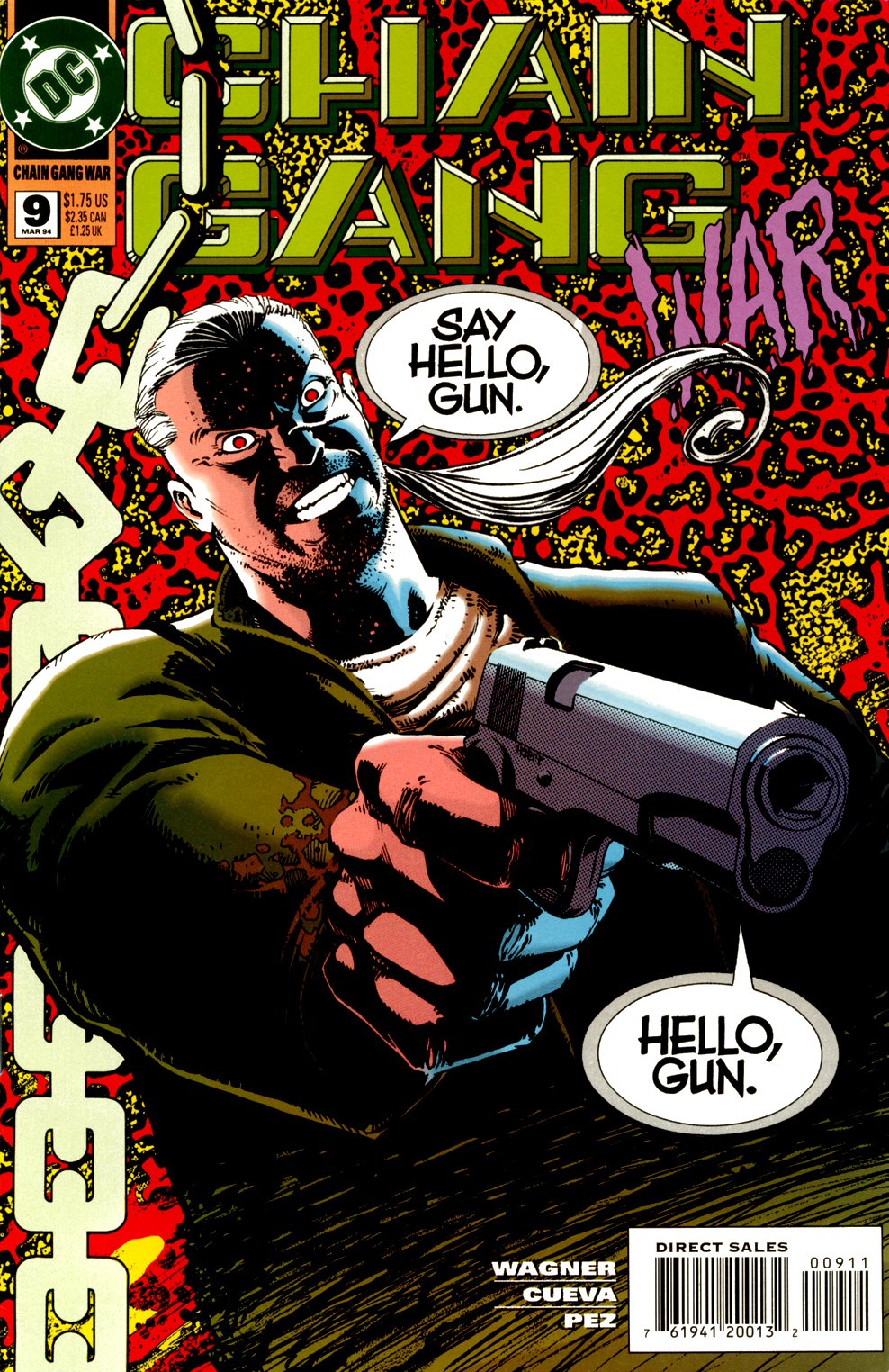 Chain Gang War (1993) #9 cover