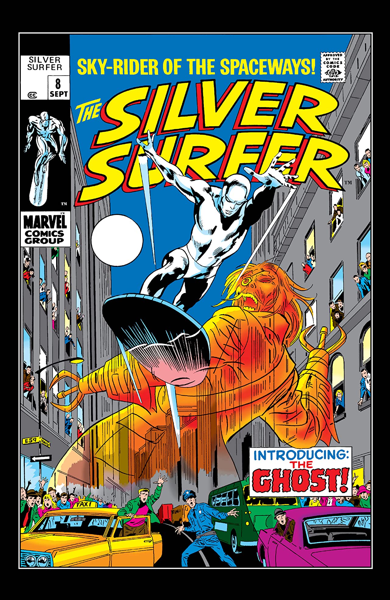 Cover of The Silver Surfer #8