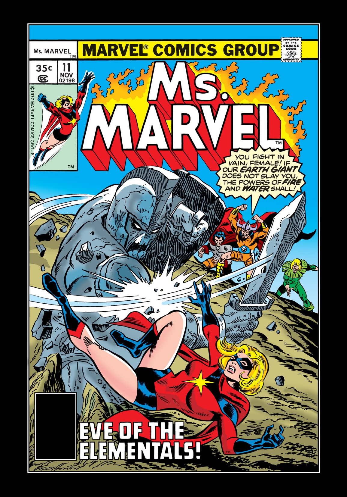 Ms. Marvel (1977) #11 cover