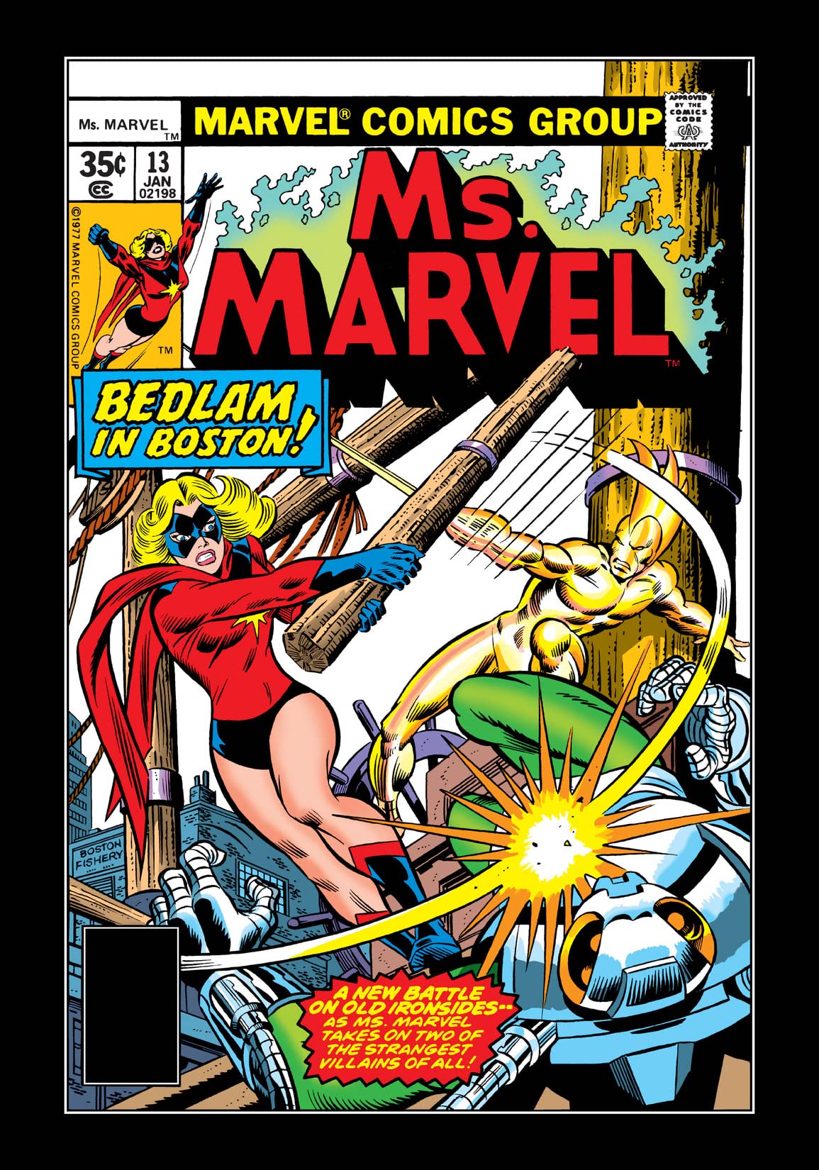 Ms. Marvel (1977) #13 cover