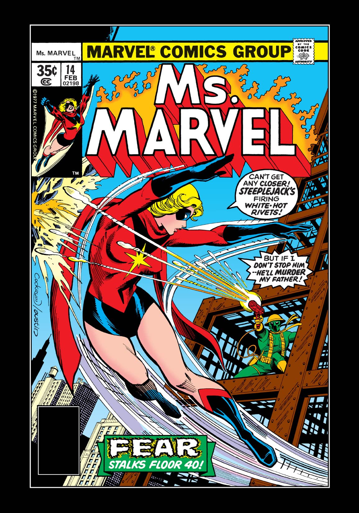 Ms. Marvel (1977) #14 cover