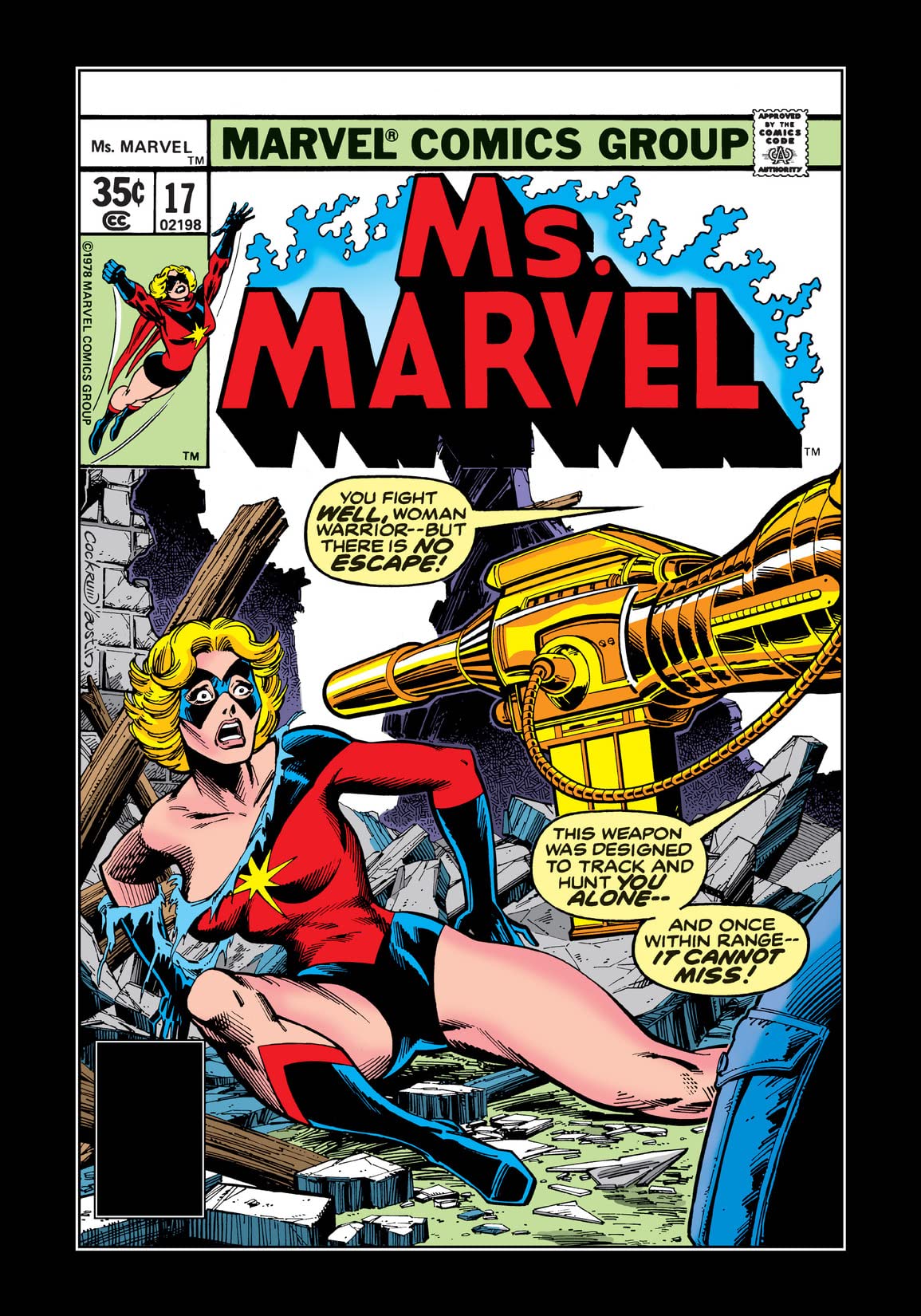 Ms. Marvel (1977) #17 cover