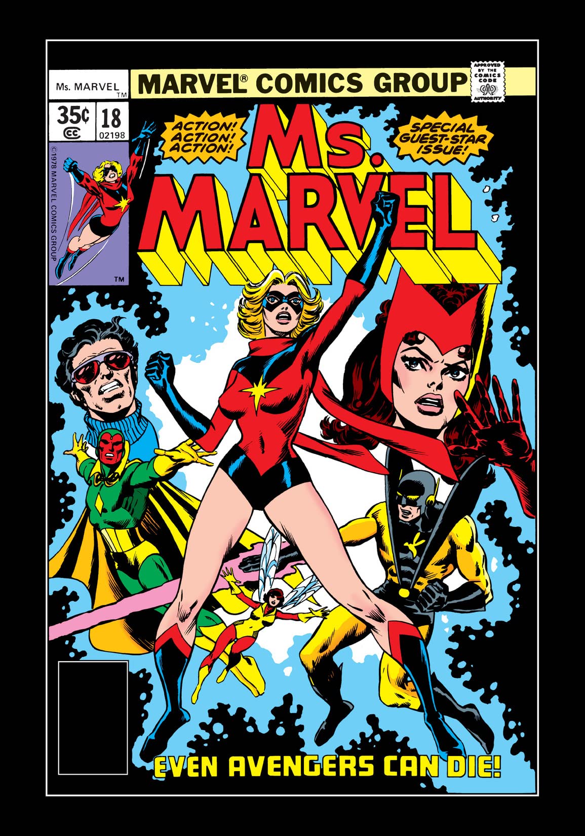 Ms. Marvel (1977) #18 cover