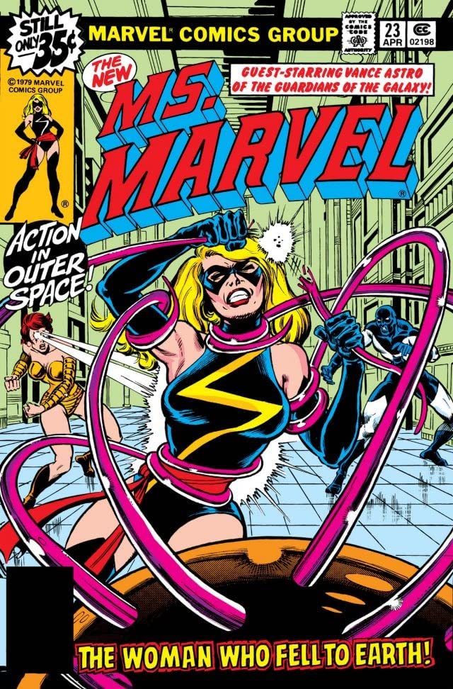 Ms. Marvel (1977) #23 cover